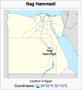 Nag Hammadi map