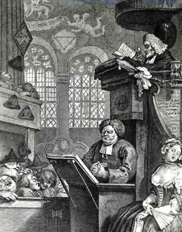 Sleeping Parishioners