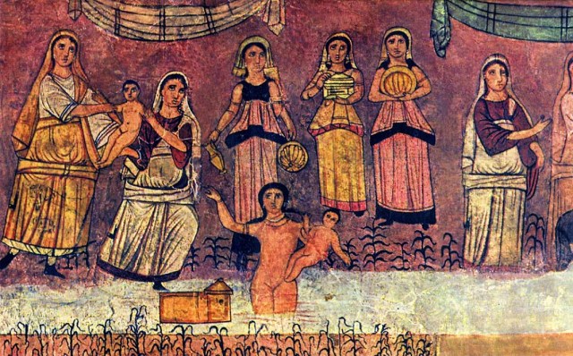 Dura_Europos_fresco_Moses_from_river